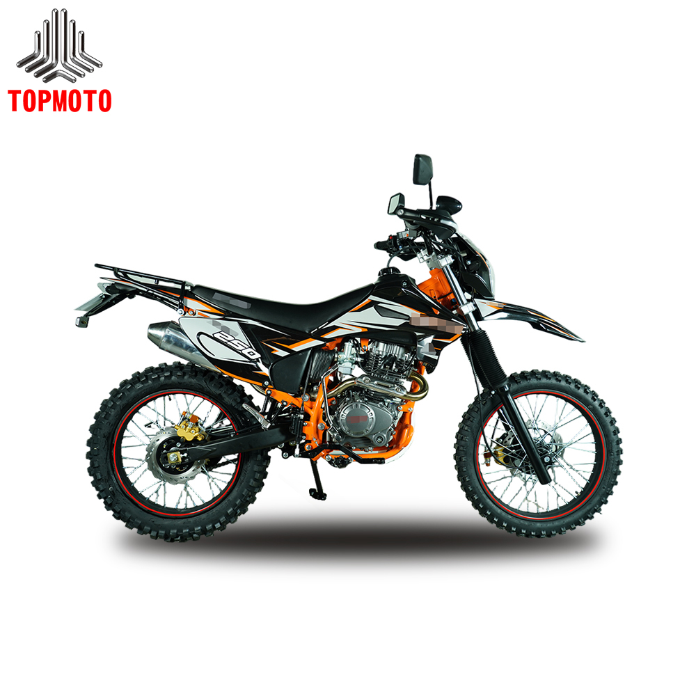 225cc Off-road Motorcycle with 5-speed Gear and 230mm High Ground Clearance for Rough Terrain