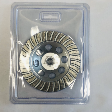 5inch 125mm Turbo Cup Wheel , 5 Diamond Grinding Disc For Concrete