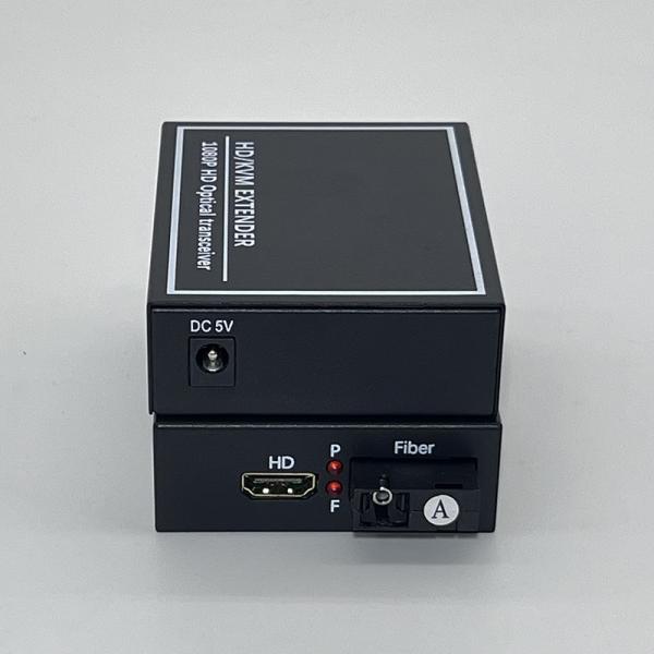 FONGKO Optical Extender HD to MI Fiber Optic Converter HD/KVM EXTENDER 1080P HD Optical Transceiver