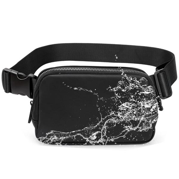 2024 Nylon Women Belt Cross Body Waist Bag for Dog Bum Bag and Sports Workout Running