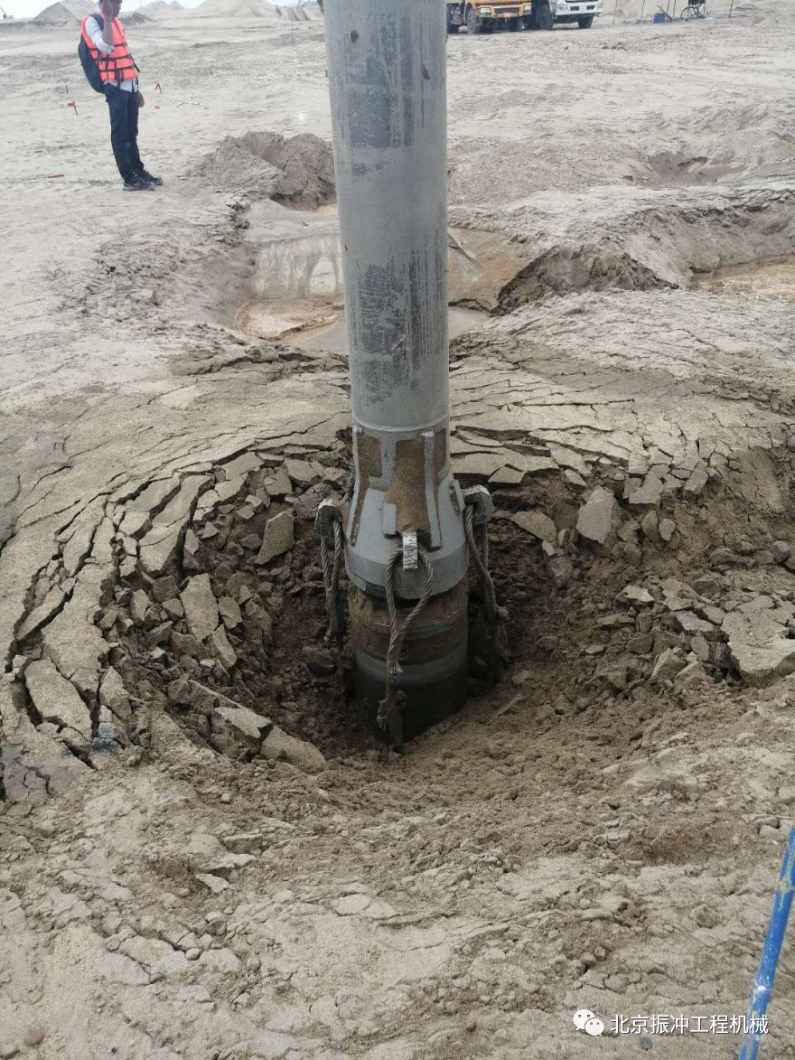 Bvem 180kw Виброфлотация Фундаментальная обработка плотины Порт-Варф