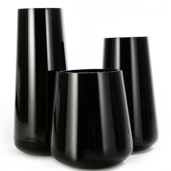 Outdoor stainless steel modular type plant planters and flower pots