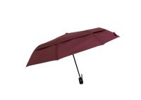 Pouce pliant 9 du parapluie 25 de golf de pongé nervure le caoutchouc/poignée en plastique