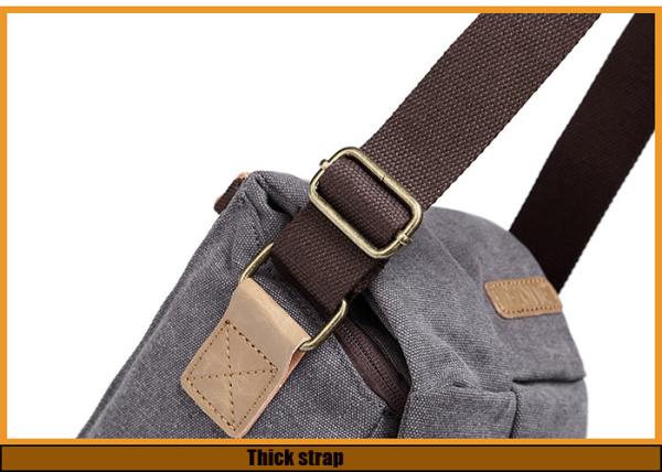 Multi Pocket Canvas Multifunctional Camera Bag