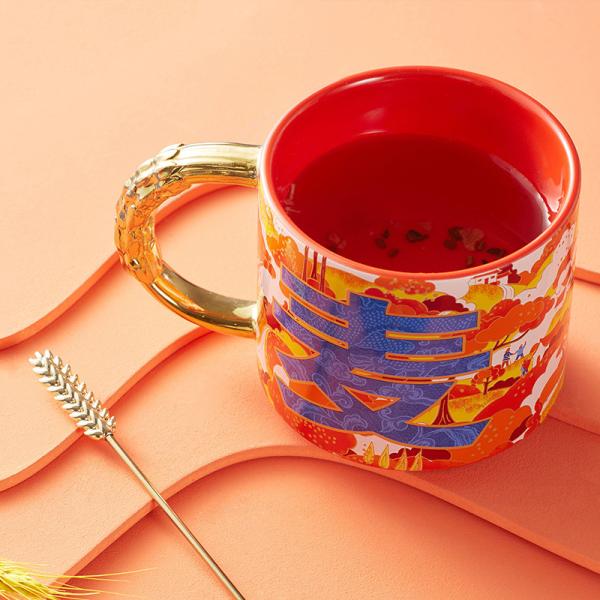 Ready To Ship In Stock Sustainable Ceramic Stacking Mug for Cozy Fall Holidays