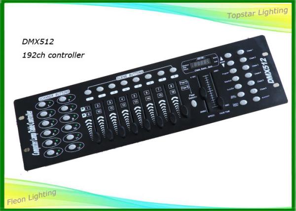 Intelligent 192 Channel Small DMX Lighting Controller Digital Signal Output Disco192 Metal Shell TSD001A