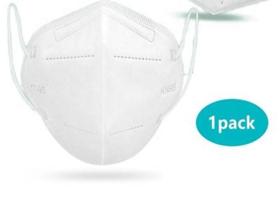 Antibacterial Medical N95 Air Mask Non Toxic Tasteless High Filtration Efficiency