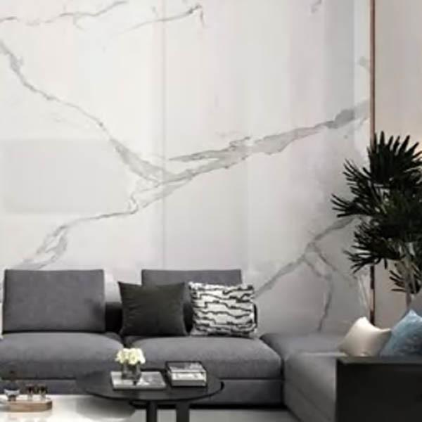 Ardósia de madeira cerâmica do assoalho do assoalho branco de Grey Polish Slate Bathroom Shower