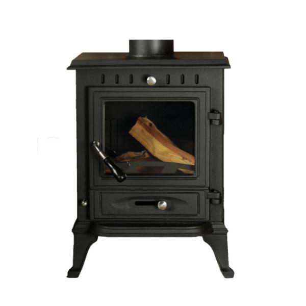 Cast Iron Fireplace, Small Real Fire, Wood Burning For Heating, American Independent Villa, Home Stay, Wood Burning