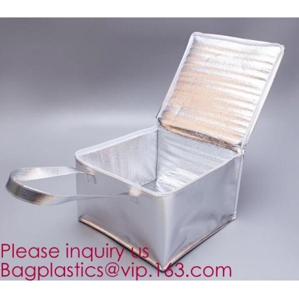 Portable taking cooler bag large capacity pizza delivery thermal insulation bag,party green cooler bag,insulation portab