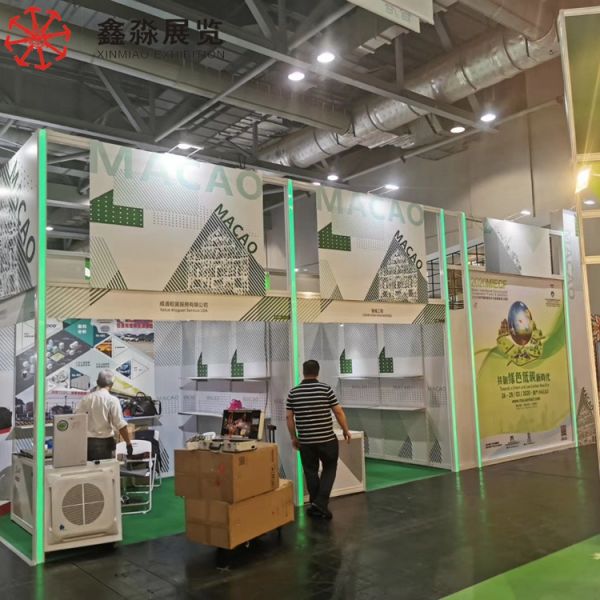 80*80MM Maxima Aluminum Profiles For Shell Scheme Stand Tradeshow Booth And Expo