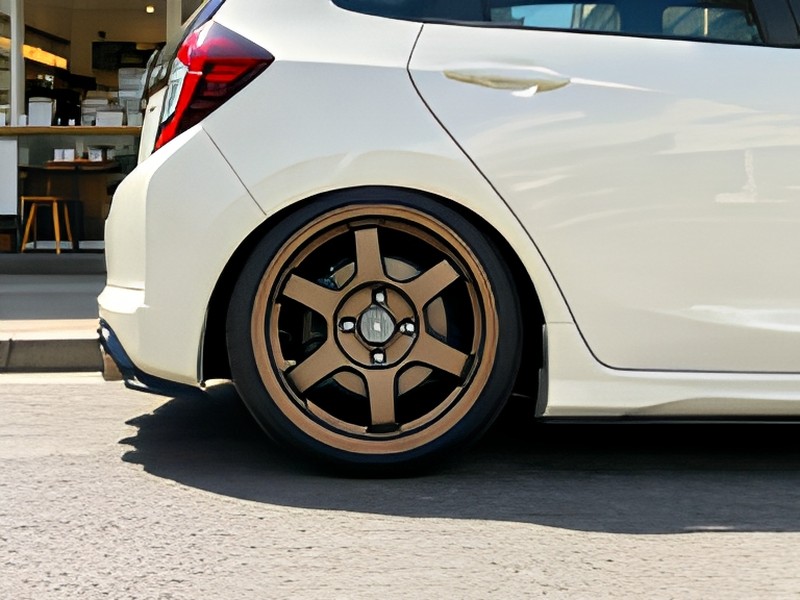 6061-T6 Forged TE37 Style Wheels Matte Bronze Racing Rims Custom Offset for Tesla Model 3 Y Audi A3 Mercedes BMW