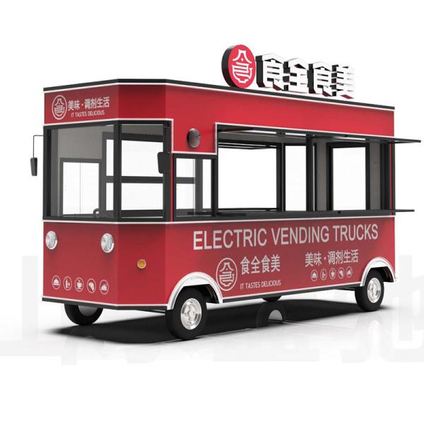 Food Trucks Electric Mobile Food Cart Hotels