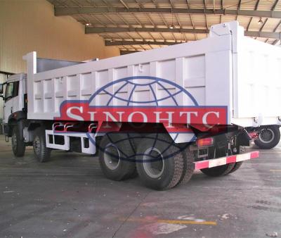 40 Ton Heavy Duty Dump Truck , 8x4 FAW Tipper Trucks LHD / RHD Power Assistant Steering