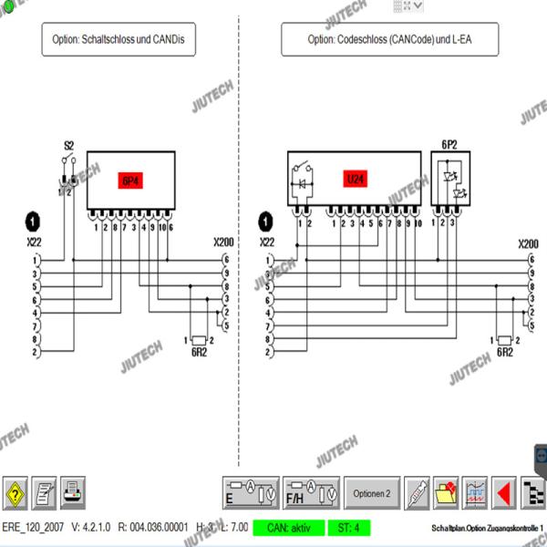 Jungheinrich вилочный погрузчик Judit box INCADO и кабель JUDIT-4 Диагностический комплект инструментов Canbox Интерфейс с диагностической программой