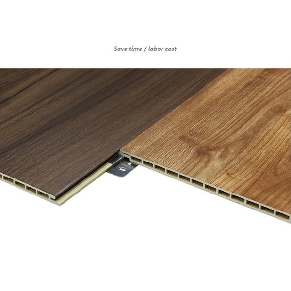 193*13mm Indoor Wall Paneling 20 Percent Calcium Calbonate Inside