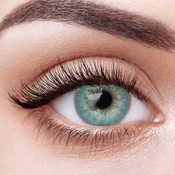 KSSEYE Colored Most Natural Blue Contact Lenses Cosmetic Without Diopters 14mm