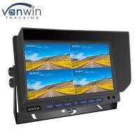 7 pulgadas de AHD Cuadricampo Split Car Monitor Sistema de monitorización de la pantalla del vehículo