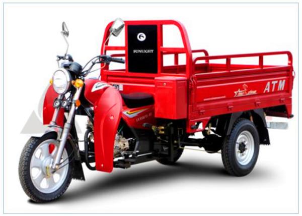 Electric Cargo Tricycle Dump Truck Diesel Trike 150CC Water Cooling Engine