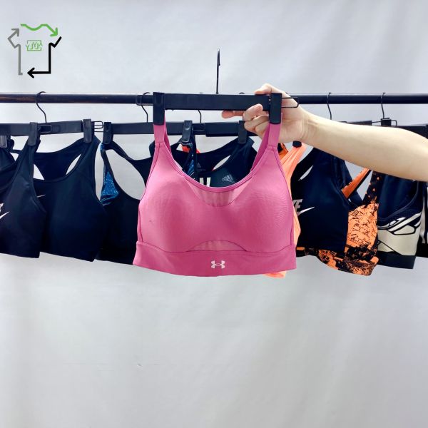 Breathable Running Women's Used Sports Bra Quick Dry Second Hand Brand Clothes