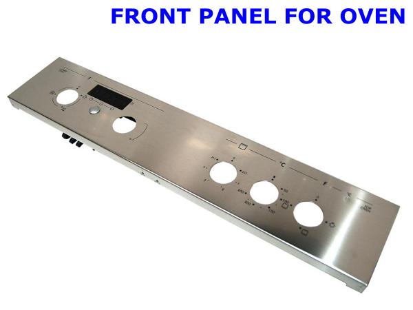 Metallic Material Oven Door Panel  High Heat Resistance For Freestanding Oven