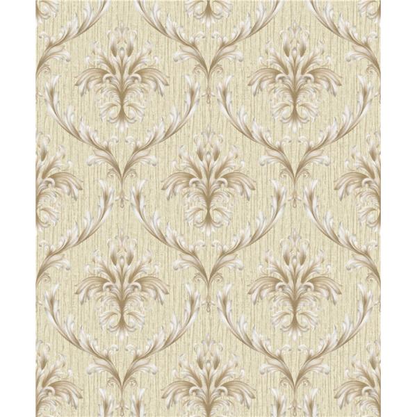 Beautiful PVC Vinyl Wallpaper For Living Room Wall , Contemporary Wall Coverings