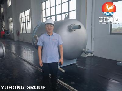 ASME SA516 GR.70 Hydrogenation Reactor Pressure Vessel Tank 200000L