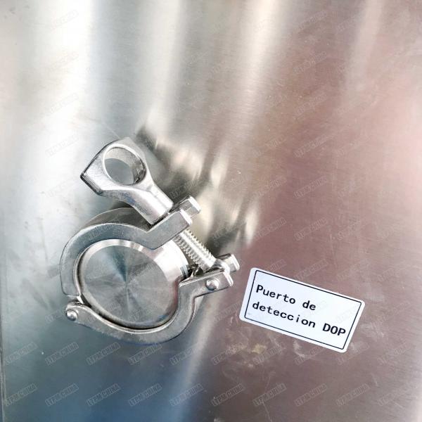 Time Adjustable Clean Room Equipment Pass Box With Double Armoured Glass Door