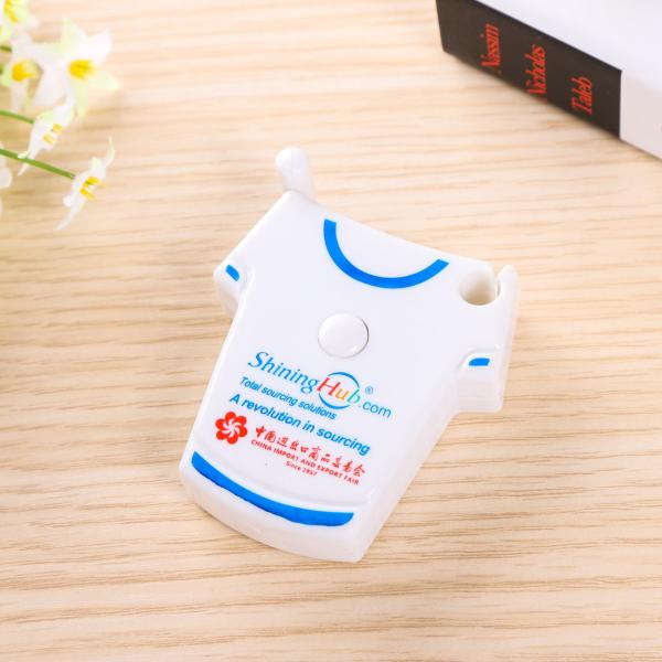 cartoon creative plastic tape cute T'shirt shape 71×66×20mm logo customized keychain