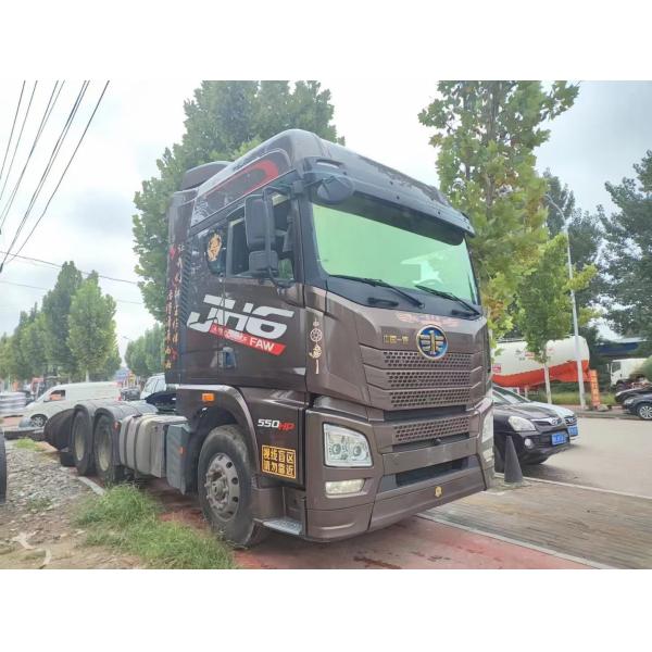 Second Hand Tractor Head Used Tractor Head FAW JH6 550HP 6x4 10 Wheels 40T