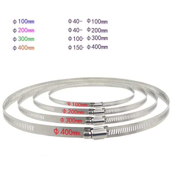 7mm x 200mm Stainless Steel Self-locking Ladder Shape Cable Wire Zip Ties