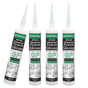 Mastic translucide de silicone de noir d'ODM d'OEM pour l'ingénierie d'intérieur