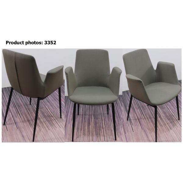 Luxury Black Painted Frame 45cm Hotel Dining Chair