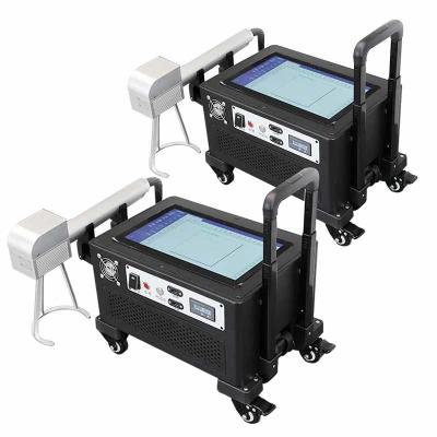 185mm Focal Length 20W Fiber Laser Marker Handheld Fiber Laser Marking System