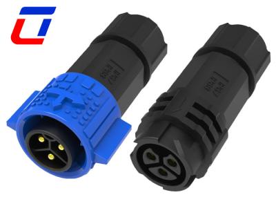 Conector circular à prova d'água 3 pin LED 20 Amp 300V