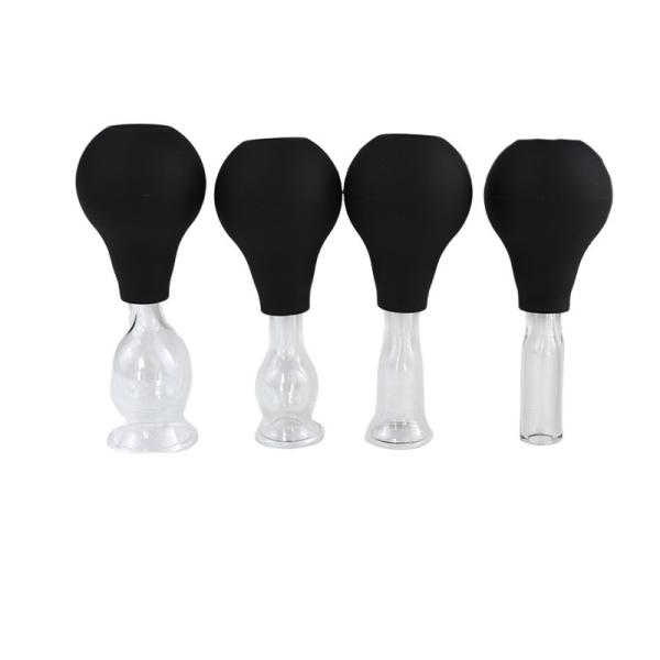 Avaiable Logo Silicone Facial Cupping Set for Face Lifting and Skin Tightening 4-piece Set