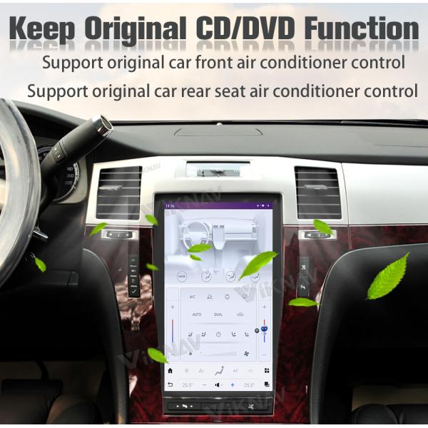 Авторадио Viknav Для Cadillac Escalade (2008-2012) 13,6 дюйма Авторадио Android Авторадио обновление Беспроводное CarPlay Стерео