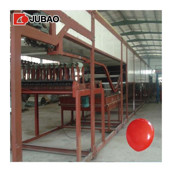 Balão colorido do látex que mergulha a máquina 2 camadas