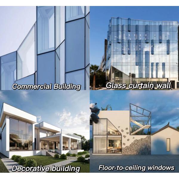 6 мм 15 мм ультра сверх сверх прозрачное плавучее стекло кристаллический принц строительное стекло для шторы стенки показать случай аквариумный бак