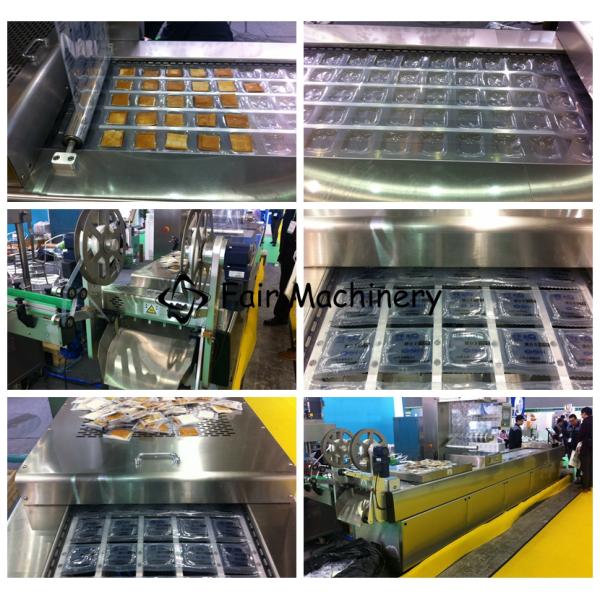 220VAC 0.6mpa Industrial Vacuum Sealing Machine Meat Sealer 4times/Min