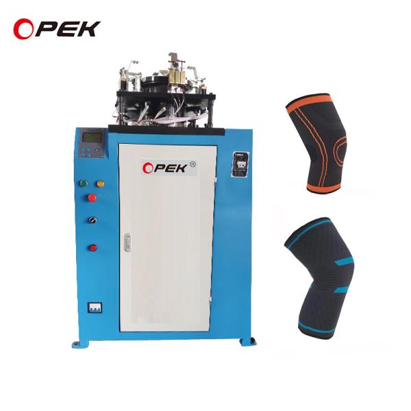 Standarded Device Auto Oil Bracer Knee Support Kneecap Knitting Machine for Years Warrant