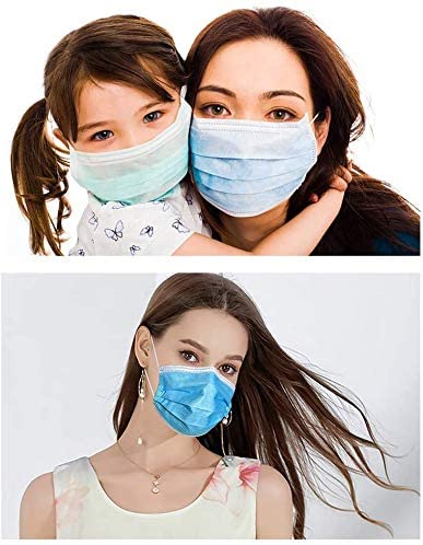 Type II, type IIR, Ear Band Utrosonic Welding Non Woven Disposable Mask