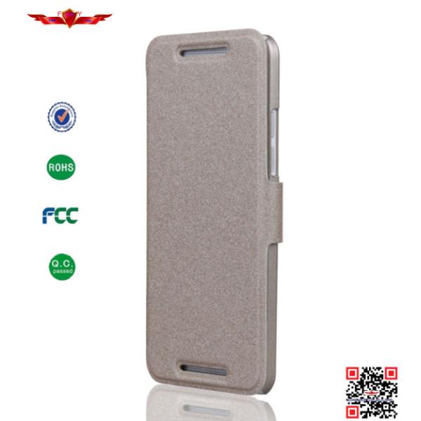 New 100% Qualify PU Wallet Leather Cover Cases For HTC ONE Mini M4 High Quality Colorful