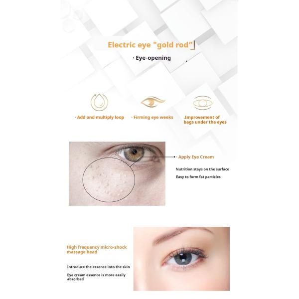 Hyaluronic Acid Skincare Eye Mask Anti Wrinkle Firming Whitening For Dark Circles Eye Bags Removing