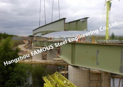 Steel Frame Concrete Composite Steel Girder Bridge Heavy Steel Structure Box Modular