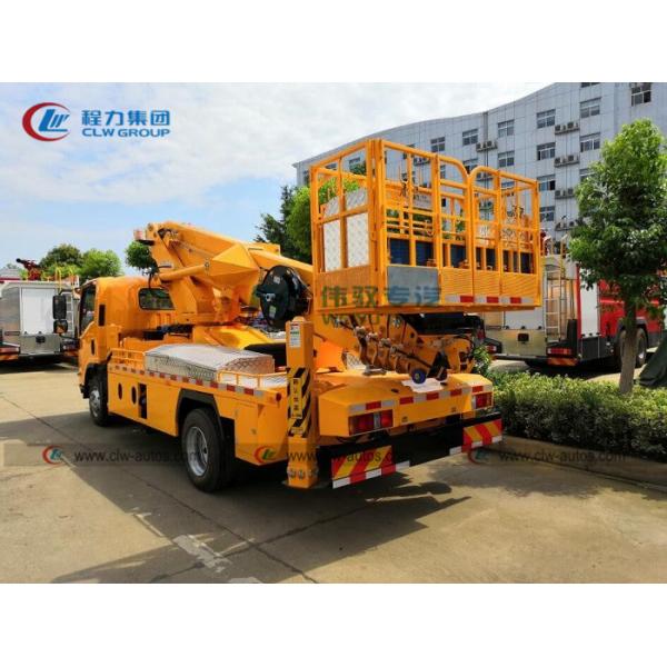 Тележка рабочей платформы прямого заграждения Isuzu 98HP воздушная