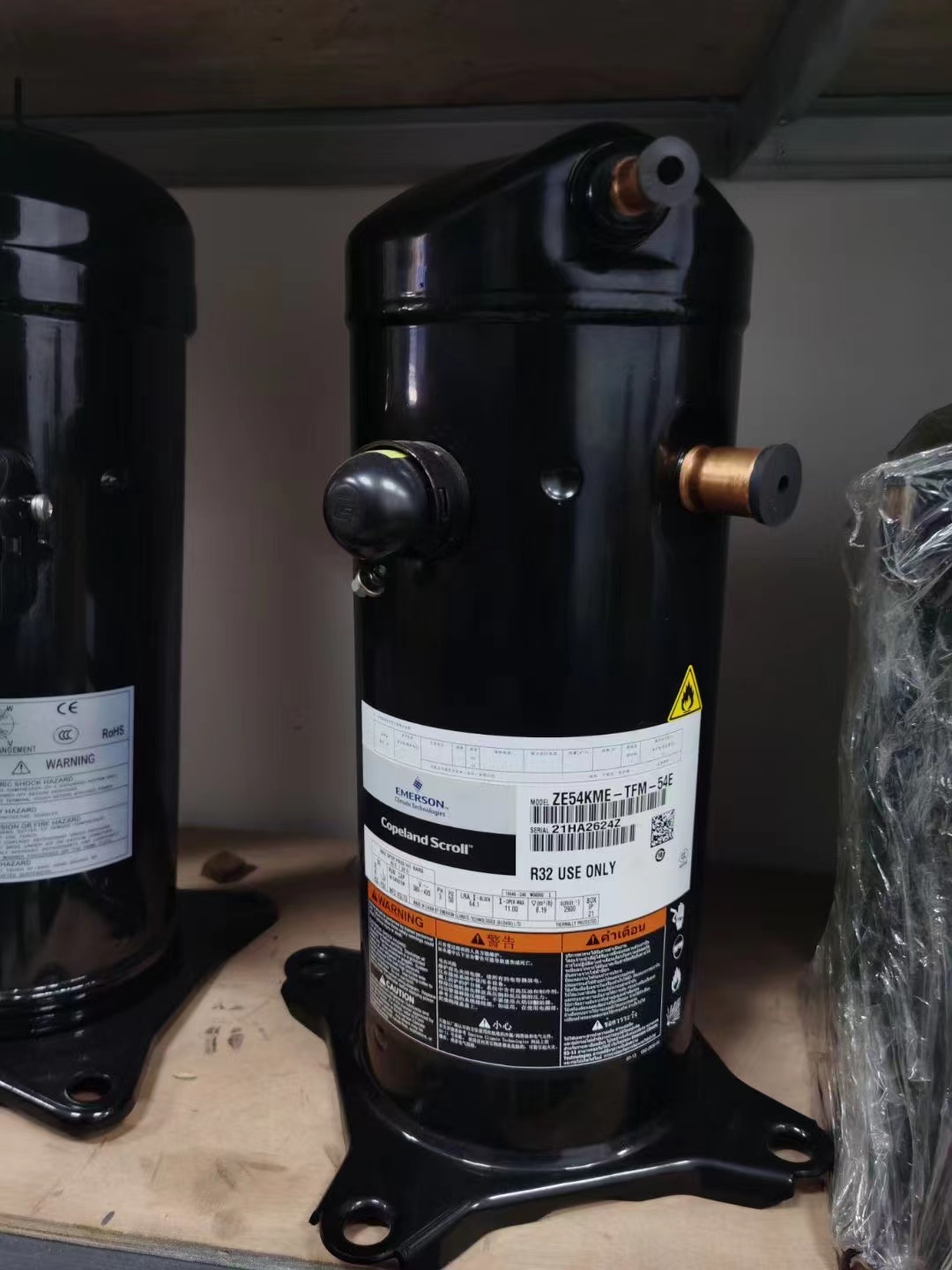 Компрессор 150000BTU ZP182KCE-TFD переченя 15HP Copeland герметически закрывал компрессор