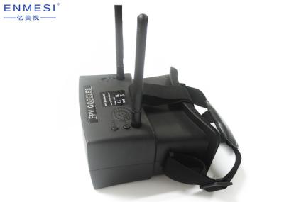 Óculos de proteção do zangão da transmissão FPV do tempo real, vidros de alta resolução 48CH 5.8G de Google FPV