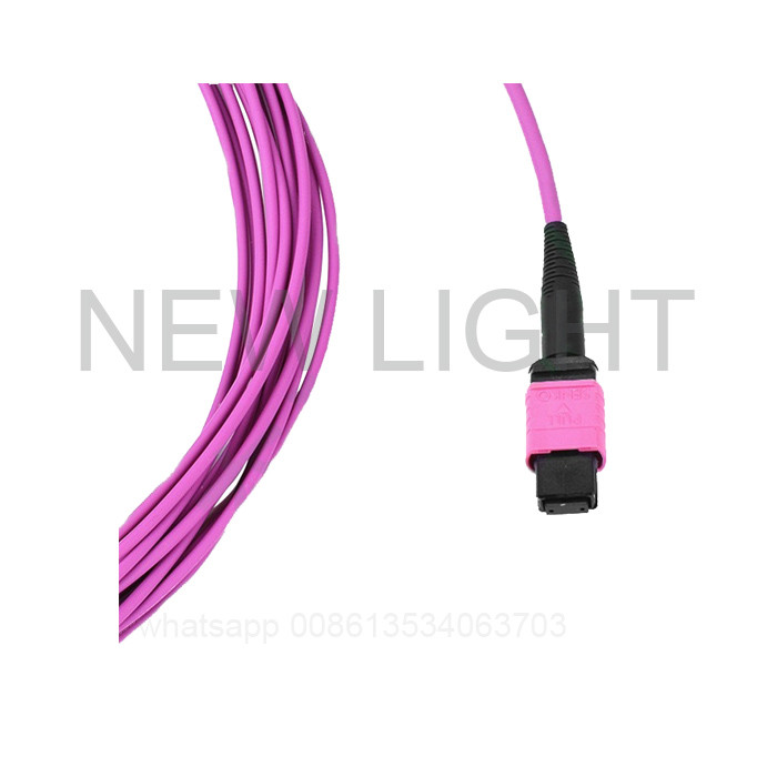 OS2 OM3 OM4 MPO MTP Fiber Optic Cable for 100 Gigabit Ethernet with Low Loss and Easy Migration from 10GbE to 40GbE or 100GbE