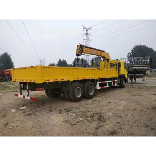 HOWO 371 grúa de camión usada grúa móvil confiable 6x4 exportada de China